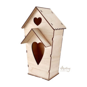 Mintay - Woodies -Bird House - DIY Plywood 3mm thick