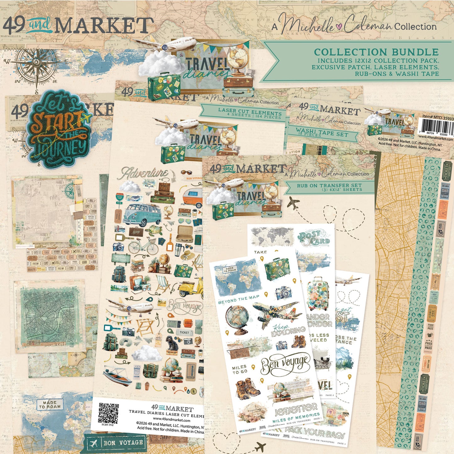 49 and Market  - Bundle collection - Travel Diaries