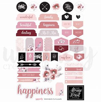 Uniquely Creative - Cut-a-part Sheet - Serendipity