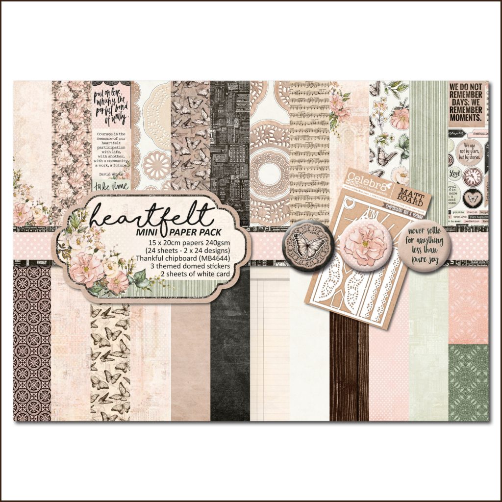 Celebr8 - Mini Paper Pack - Heartfelt