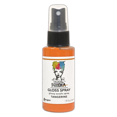 Dina Wakley - Gloss Sprays Tangerine