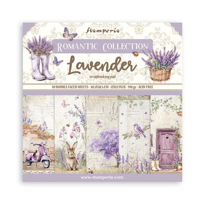 Stamperia -  (12”X12”)  Lavender