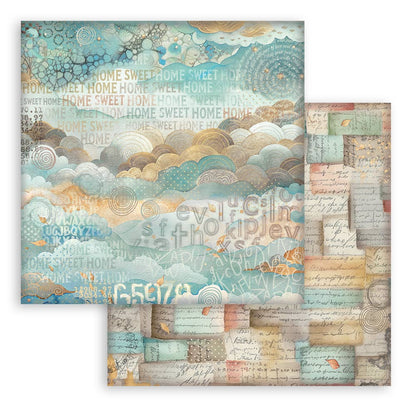 Stamperia - (12”X12”)  Backgrounds- Paper pad - Furry Friends