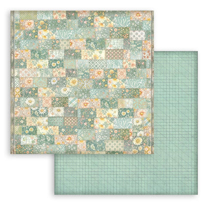 Stamperia -  (8”X8”) Backgrounds Daisy Art