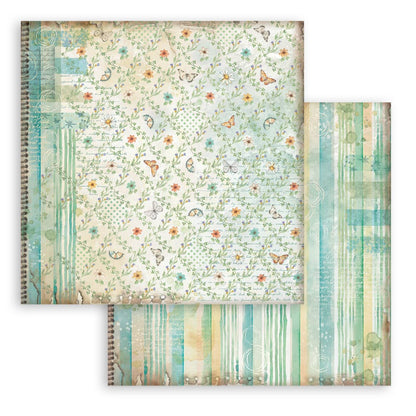 Stamperia -  (8”X8”) Backgrounds Daisy Art