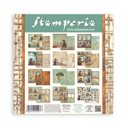 Stamperia -  (12”X12”) -  Paper pad - A new beginning