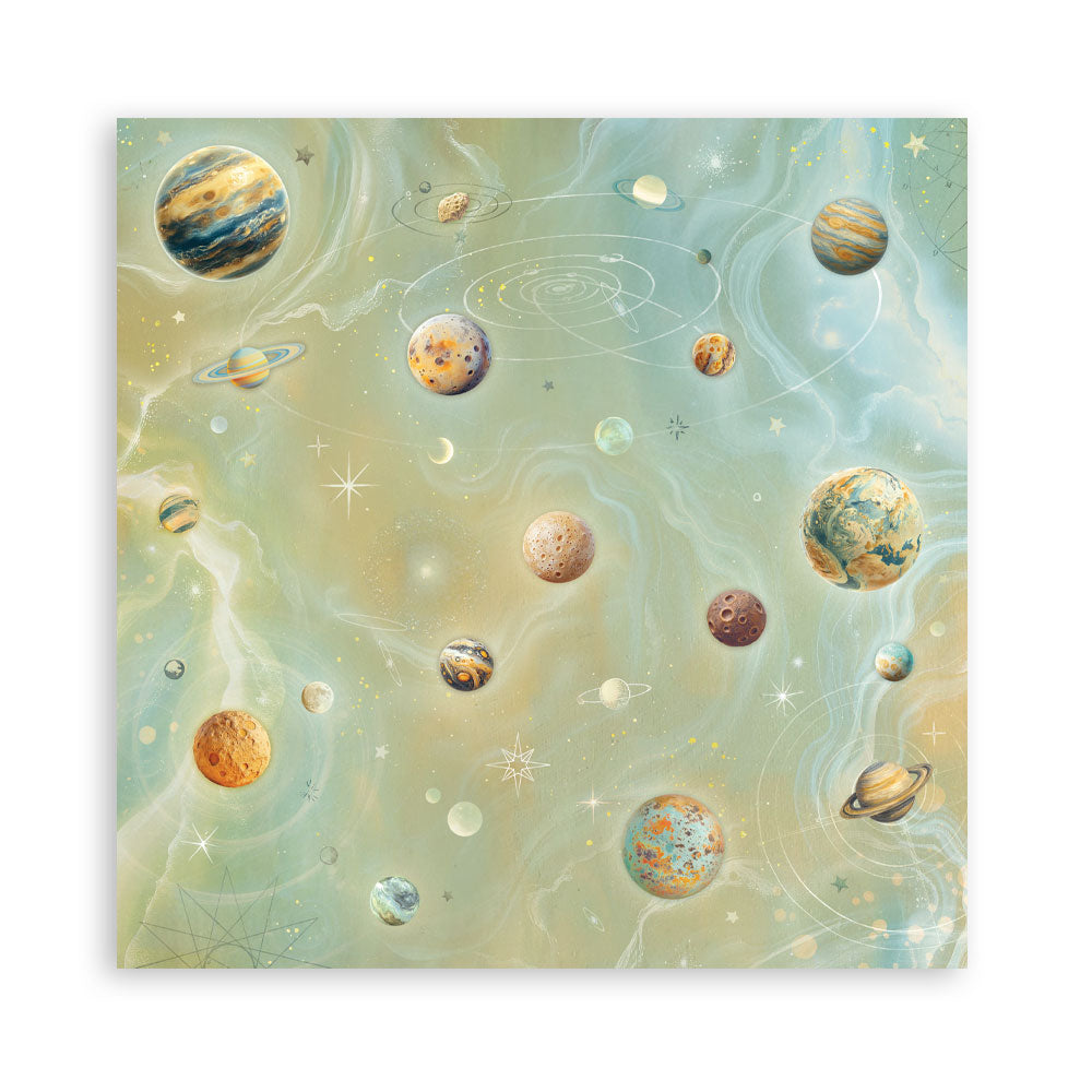 Stamperia -  (12”X12”) -  Paper pad - A new beginning