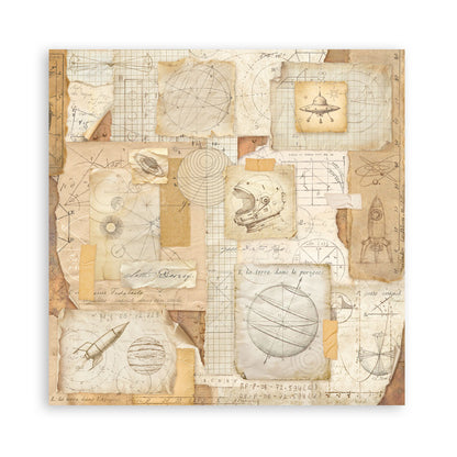 Stamperia -  (12”X12”) -  Paper pad - A new beginning