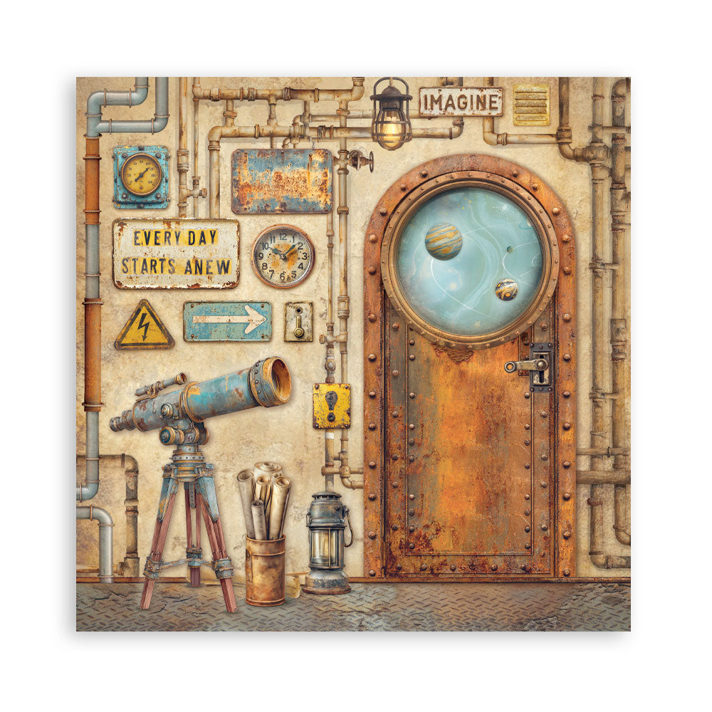 Stamperia -  (12”X12”) -  Paper pad - A new beginning