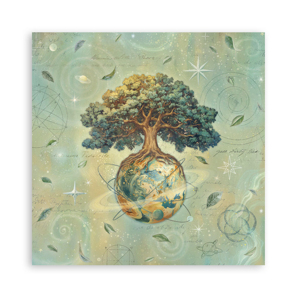 Stamperia -  (12”X12”) -  Paper pad - A new beginning