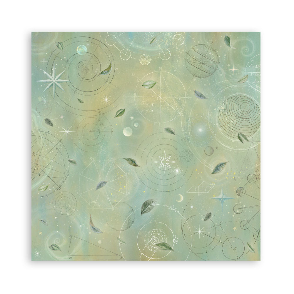 Stamperia -  (12”X12”) -  Paper pad - A new beginning