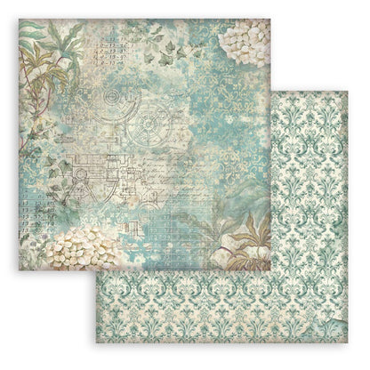 Stamperia -  (8”X8”) Backgrounds Garden of Time