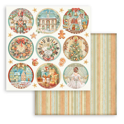 Stamperia -  (8”X8”) The nutcracker paper pad