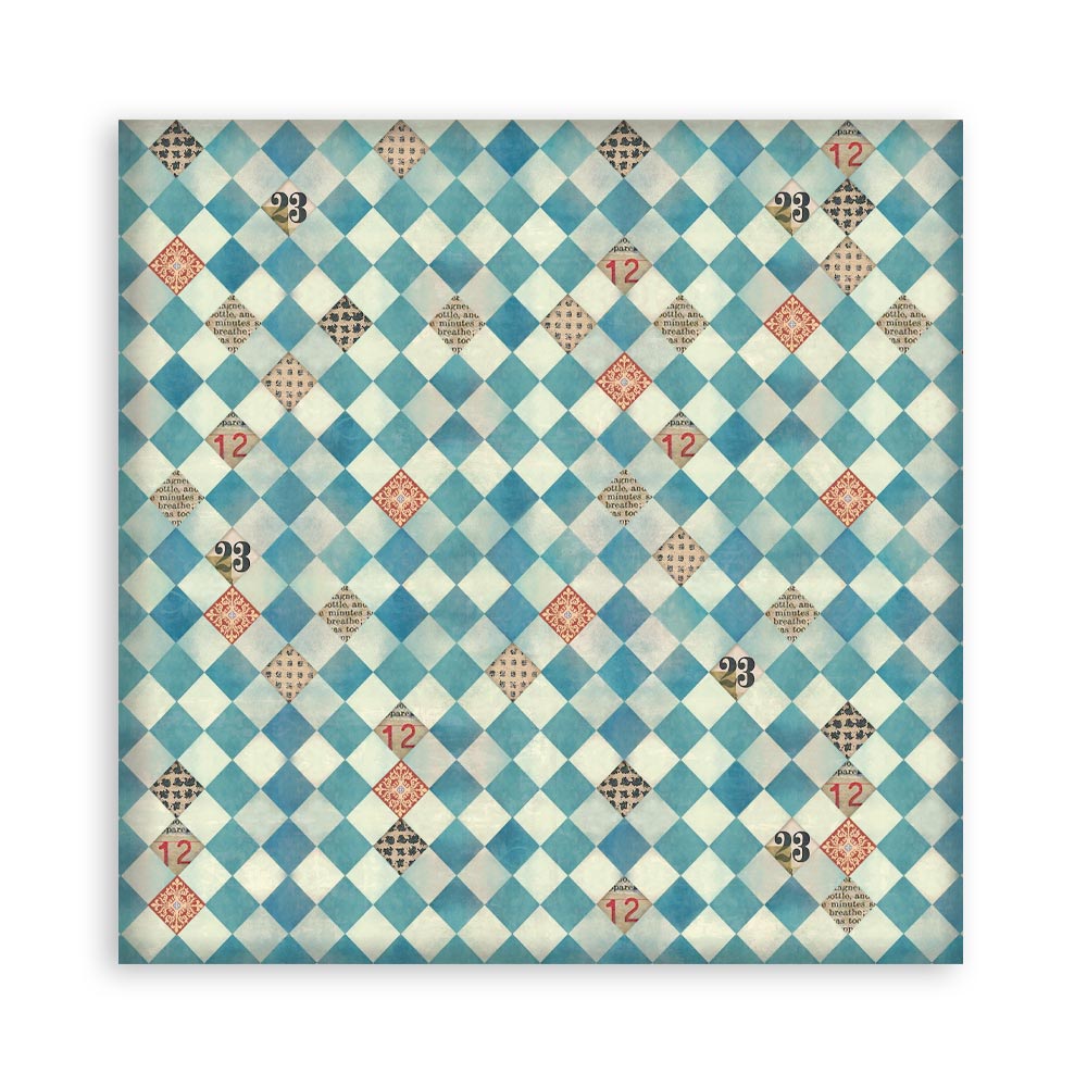 Stamperia -  (8”X8”) Backgrounds Furry Friends