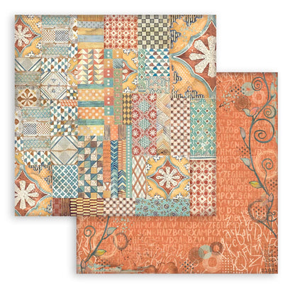 Stamperia -  (8”X8”) Backgrounds Furry Friends