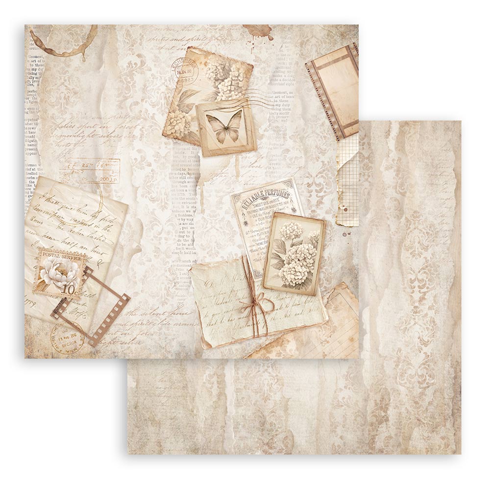 Stamperia - (8”X8”) Paper Pad - Quiet Days