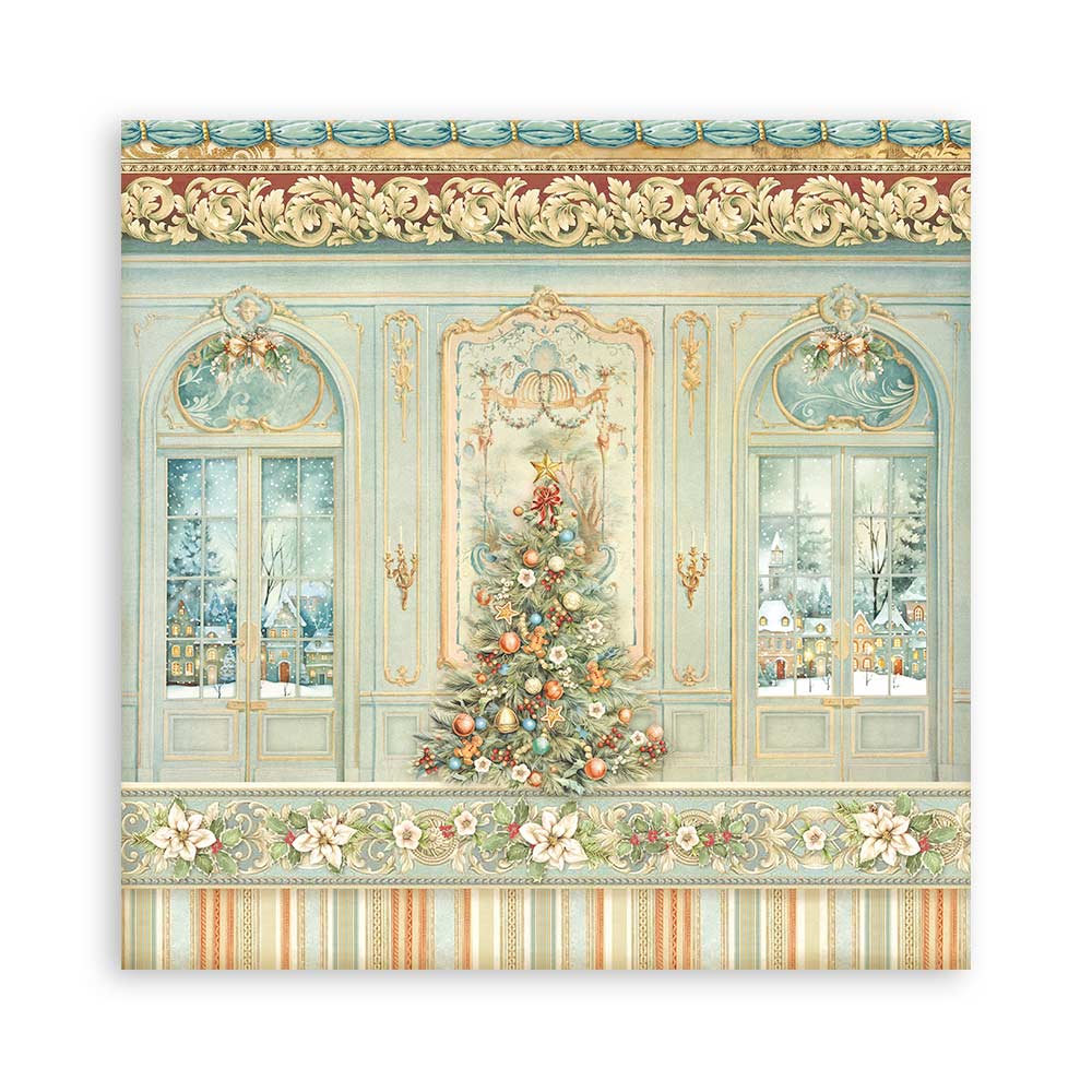 Stamperia -  (8”X8”) 22 sheets Maxi Single Sided The Nutcracker paper pad