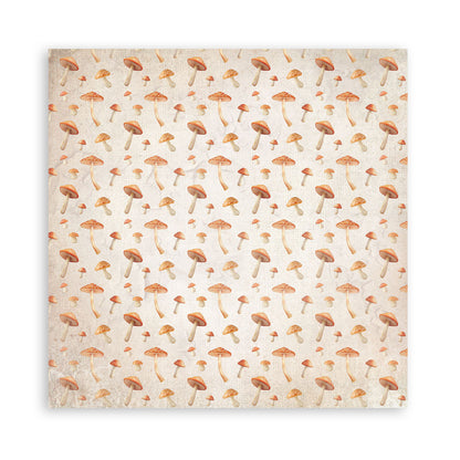 Stamperia -  (12”X12”) Single Face 22 sheets - Whispering Woods