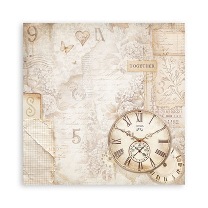 Stamperia -  (12”X12”) Single Face 22 sheets - Quiet Days