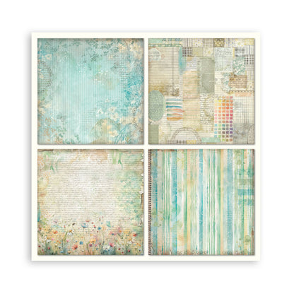 Stamperia -  (12”X12”) Single Face 22 sheets - Daisy Art