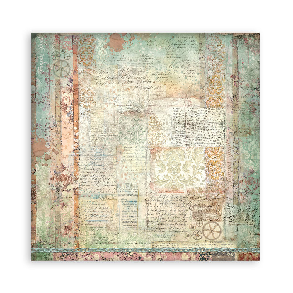 Stamperia -  (12”X12”) Single Face 22 sheets - Garden of Time