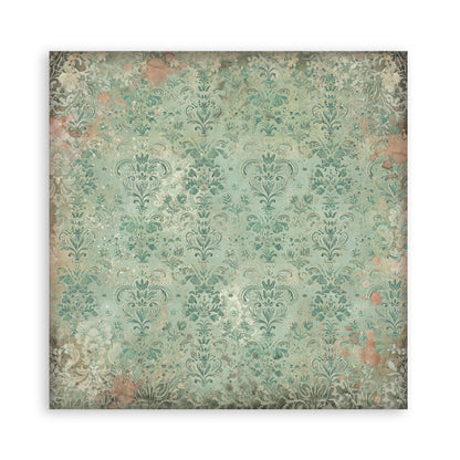 Stamperia -  (12”X12”) Single Face 22 sheets - Garden of Time