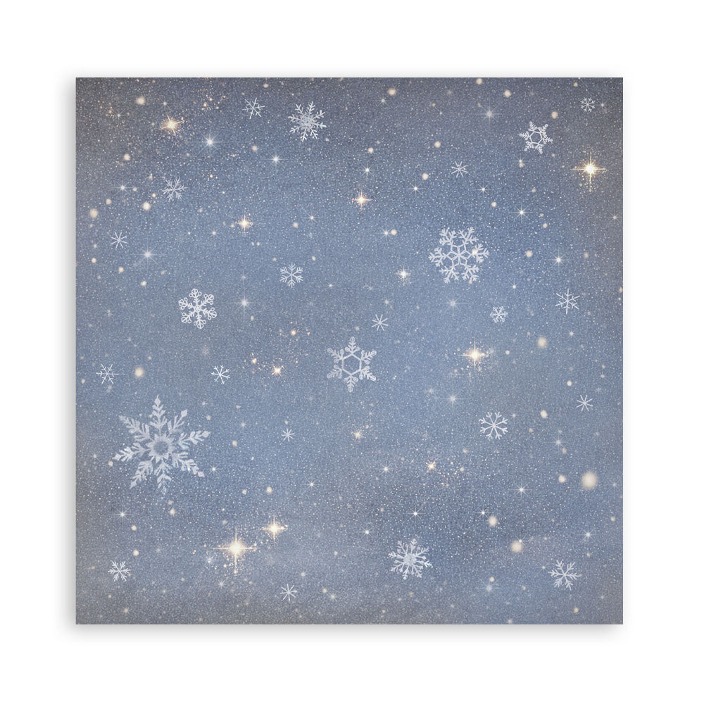 Stamperia - (8”X8”) 22 sheets Maxi Single Sided face - Silent Night