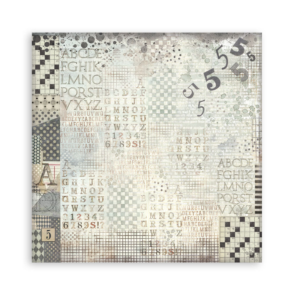 Stamperia -  (12”X12”) Single Face 22 sheets - Furry Friends