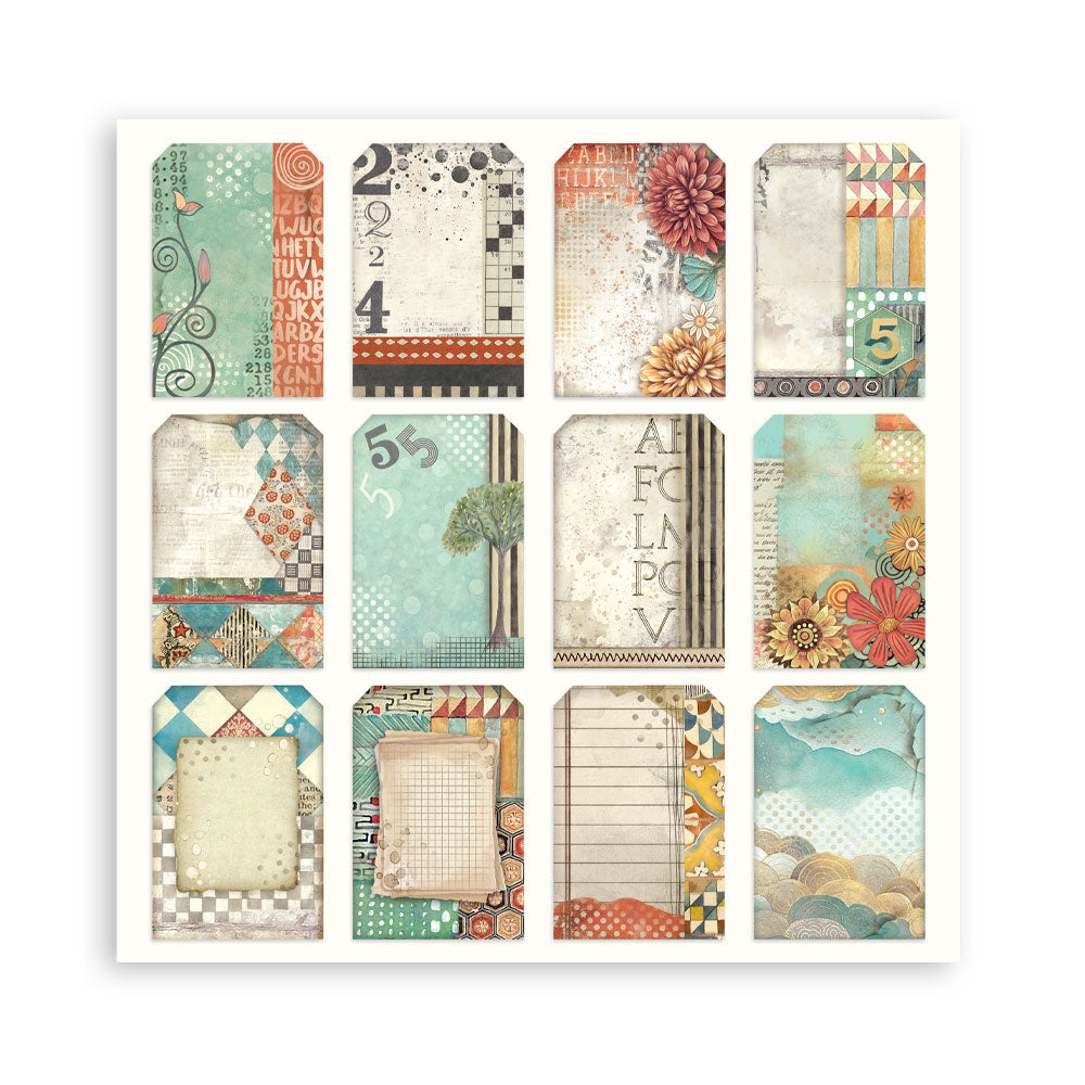 Stamperia -  (12”X12”) Single Face 22 sheets - Furry Friends