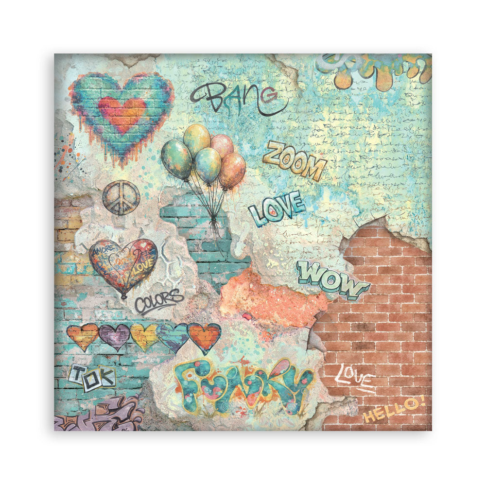Stamperia -  (12”X12”) Single Face 22 sheets - Furry Friends 2
