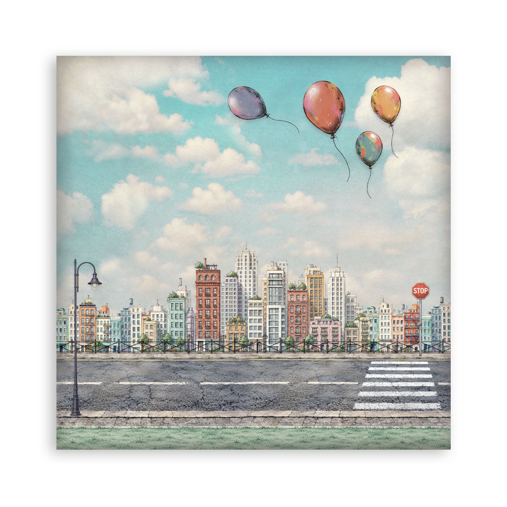 Stamperia -  (12”X12”) Single Face 22 sheets - Furry Friends 2