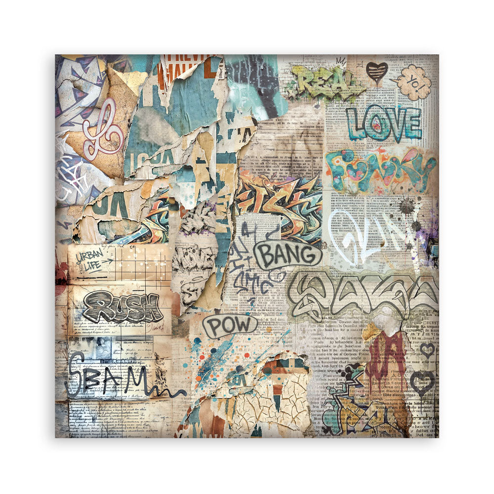 Stamperia -  (12”X12”) Single Face 22 sheets - Furry Friends 2