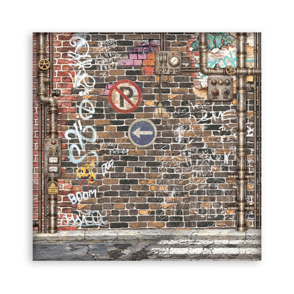Stamperia -  (12”X12”) Single Face 22 sheets - Furry Friends 2