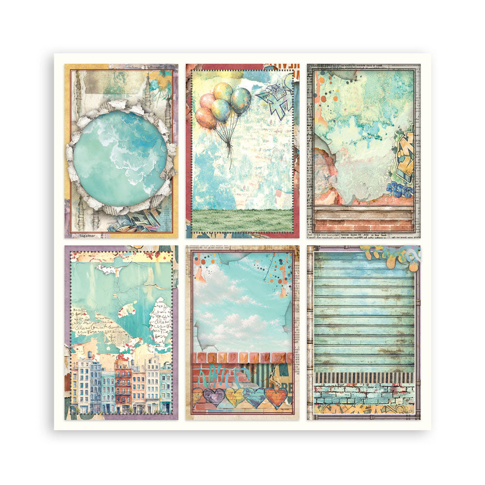 Stamperia -  (12”X12”) Single Face 22 sheets - Furry Friends 2