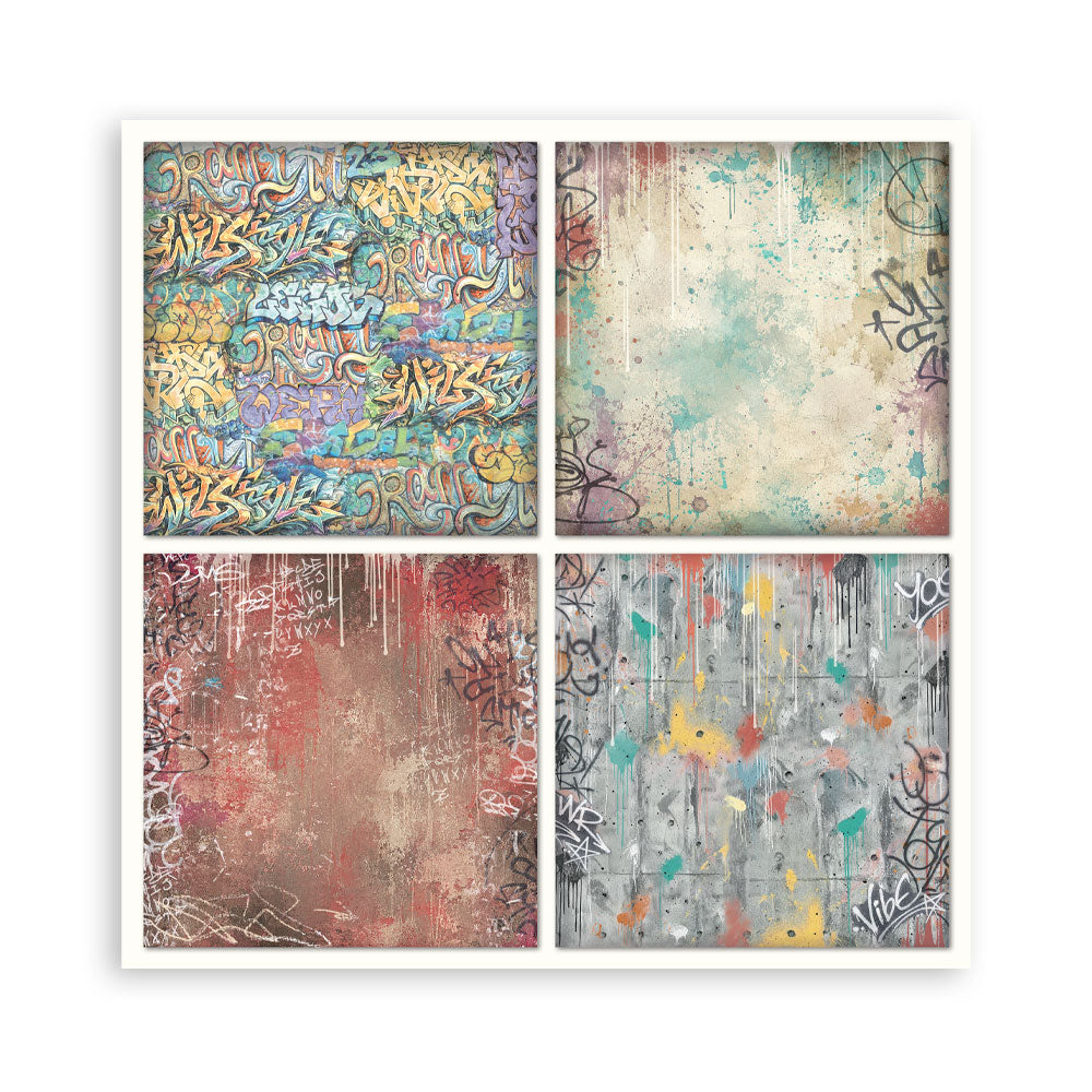 Stamperia -  (12”X12”) Single Face 22 sheets - Furry Friends 2