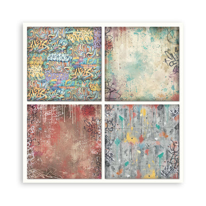 Stamperia -  (12”X12”) Single Face 22 sheets - Furry Friends 2