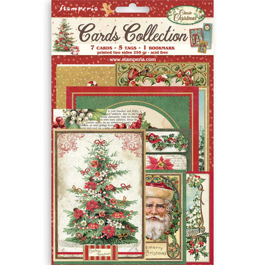 Stamperia - Card Collection - Classic Christmas