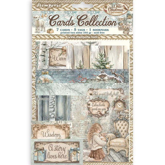 Stamperia - Card Collection - White Christmas