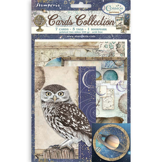 Stamperia - Card Collection - Cosmos