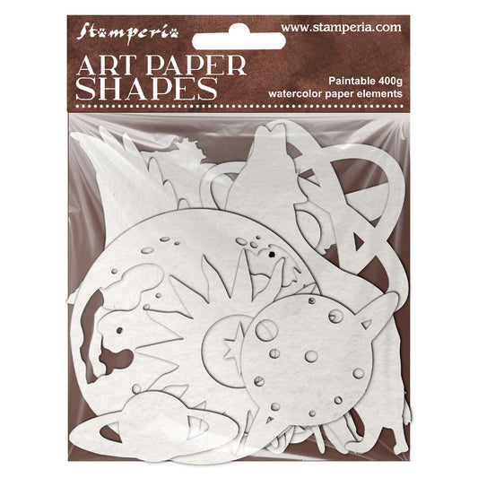 Stamperia - Art paper laser cut shapes - Cosmos