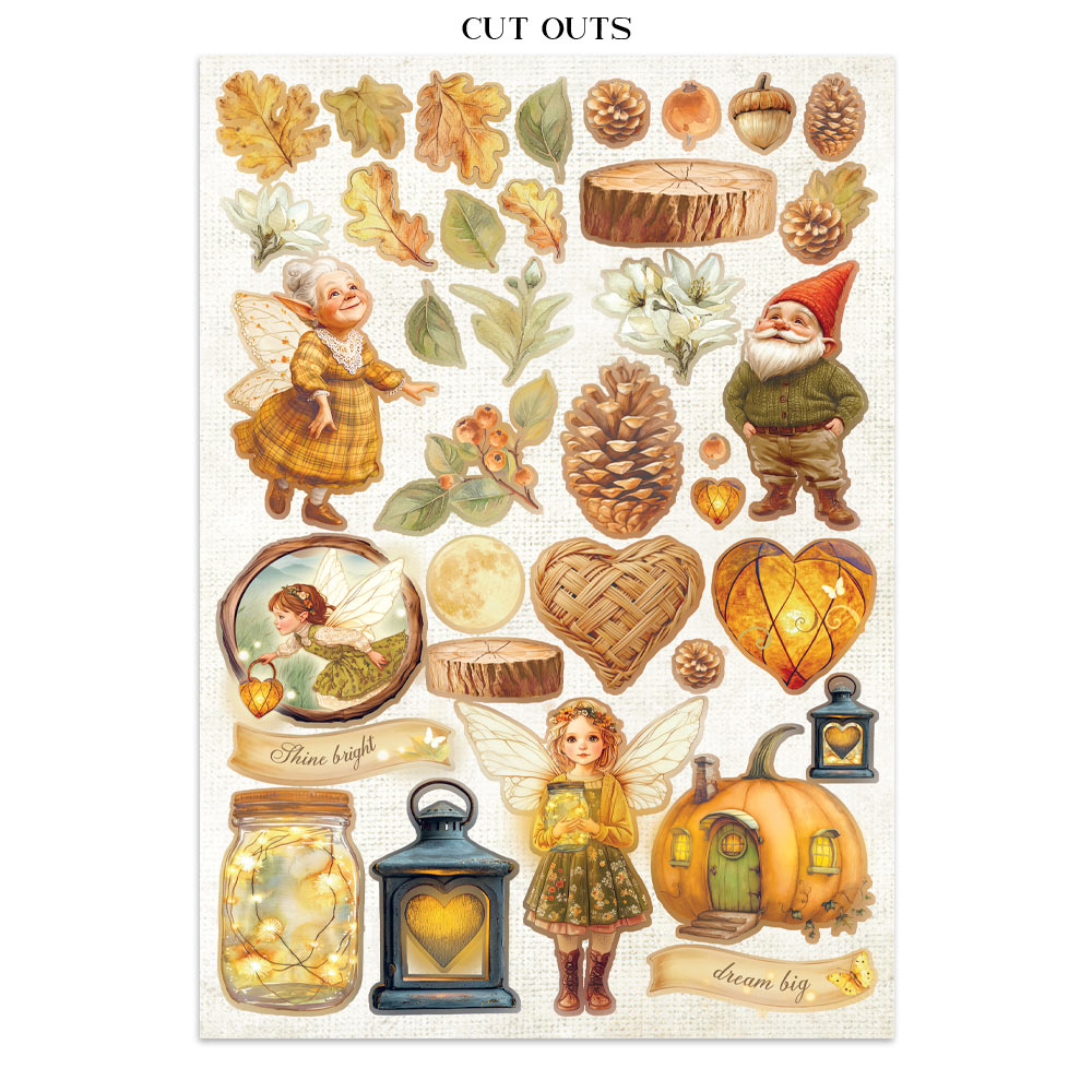 Stamperia- Junk Journal- Whispering Woods