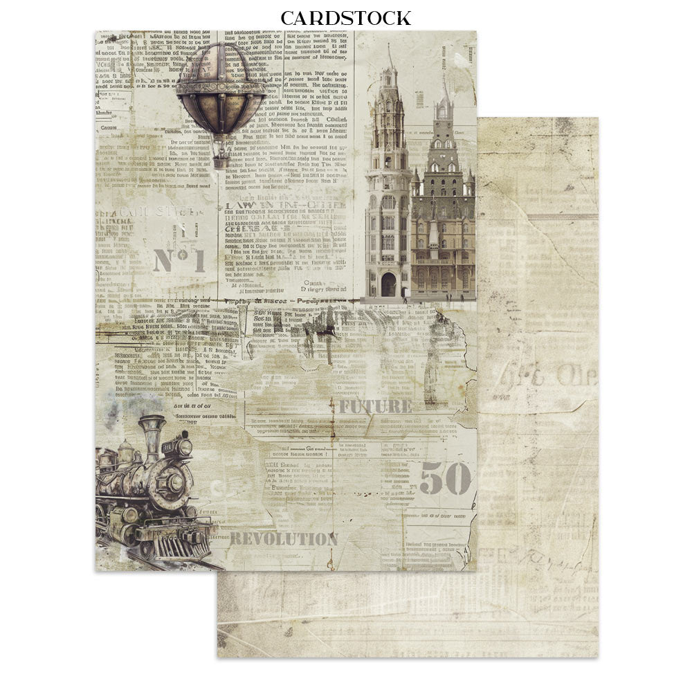 Stamperia- Junk Journal- Voyages Fantastiques