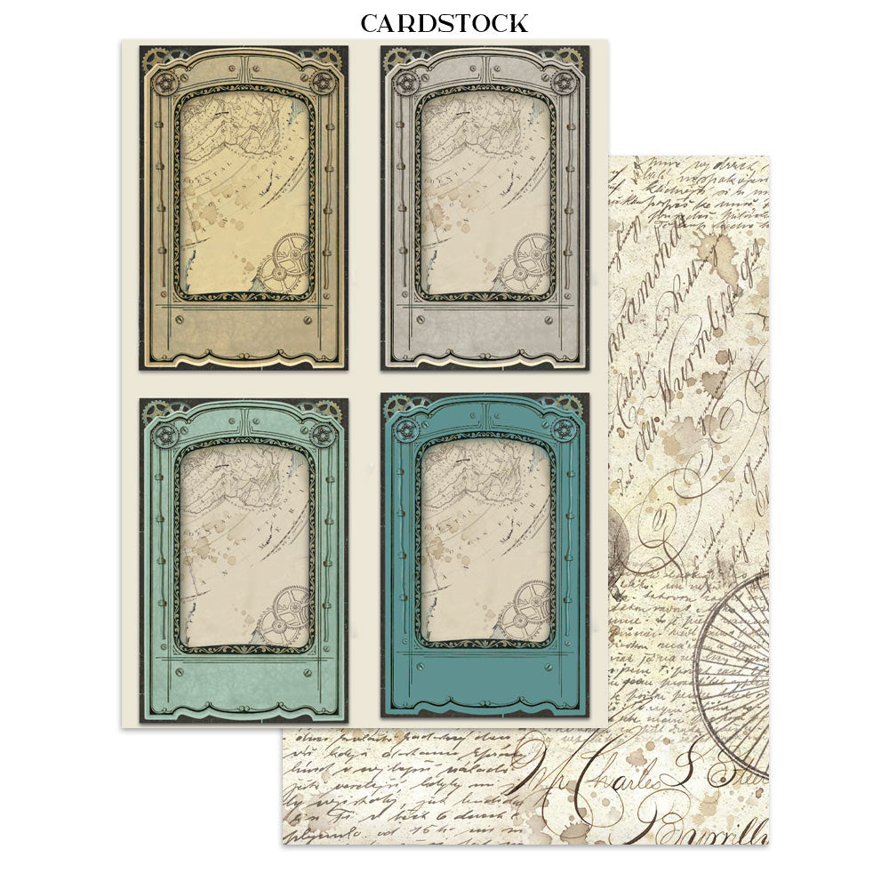 Stamperia- Junk Journal- Voyages Fantastiques