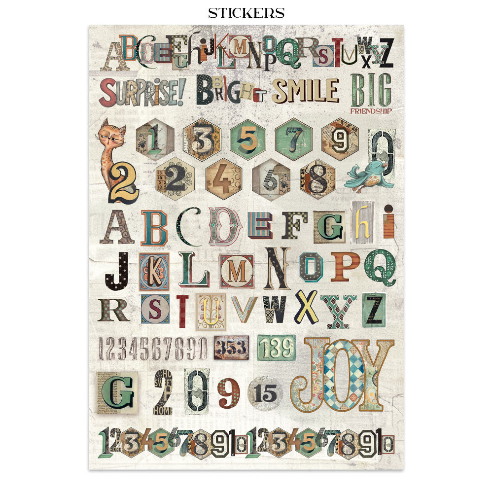 Stamperia- Junk Journal- Furry Friends