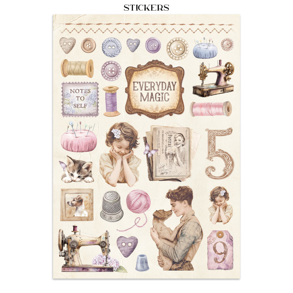 Stamperia- Junk Journal- Quiet Days