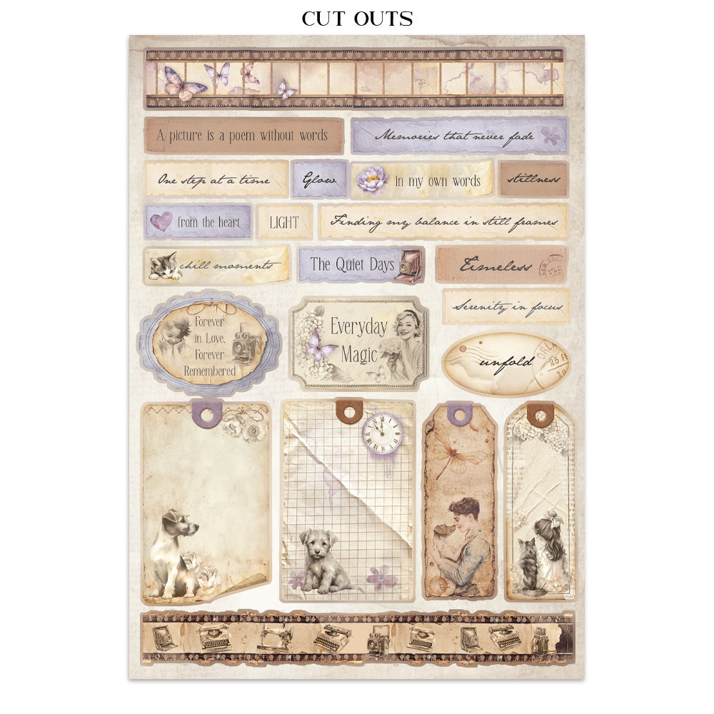 Stamperia- Junk Journal- Quiet Days