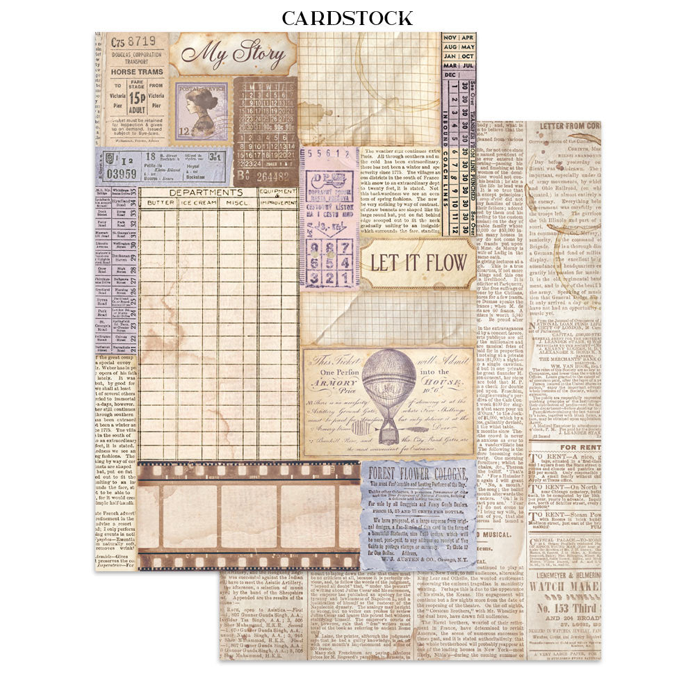 Stamperia- Junk Journal- Quiet Days