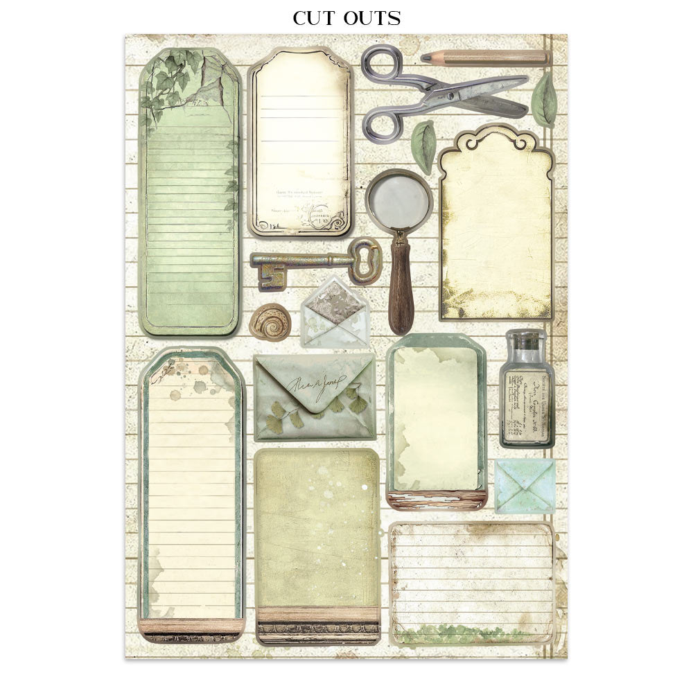 Stamperia- Junk Journal- Herbarium Silvae