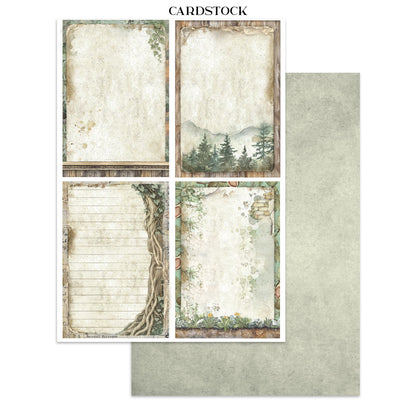 Stamperia- Junk Journal- Herbarium Silvae