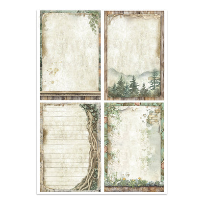 Stamperia- Junk Journal- Herbarium Silvae